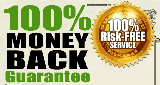 we offer 100% money back guarantee in 30 days