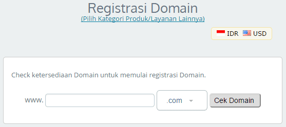 cara order domain