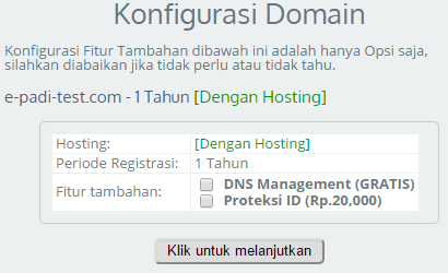 Konfigurasi Domain