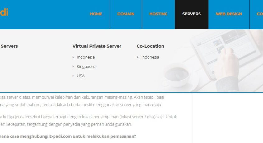 Dedicated Server Murah Berkualitas Di Indonesia - e-Padi.com