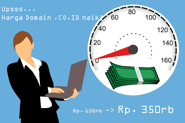 Penyesuaian harga nama domain .co.id Indonesia